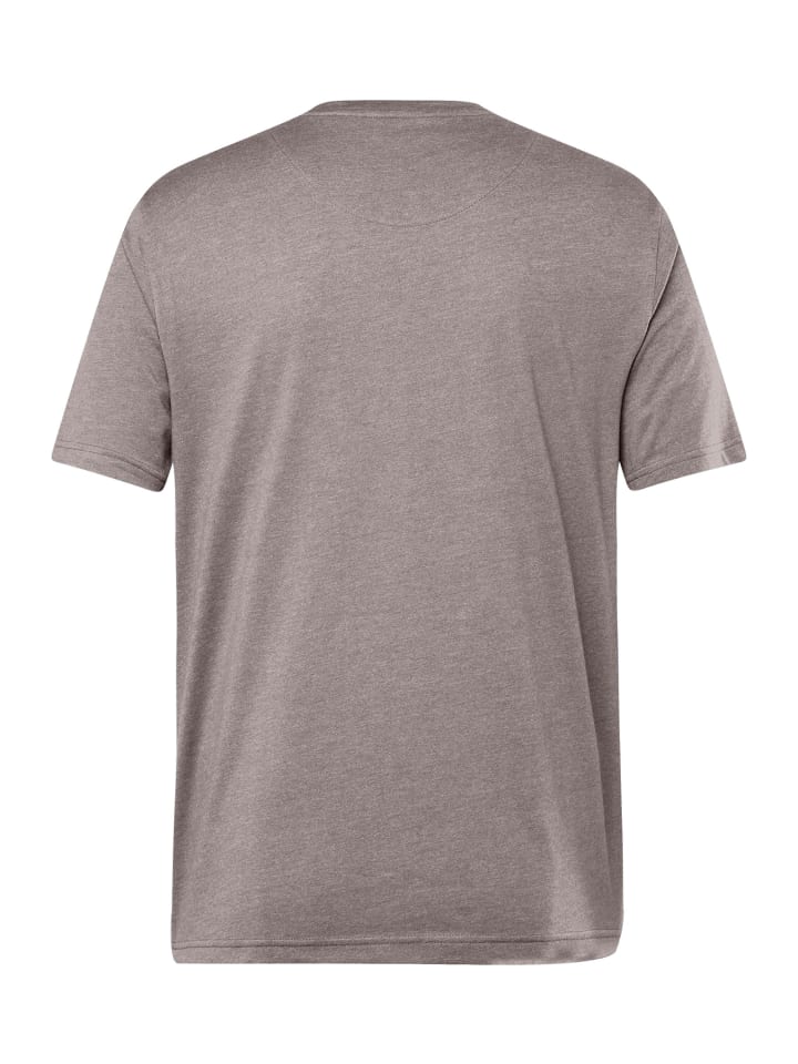 Men Plus Kurzarm T-Shirt in grau günstig kaufen