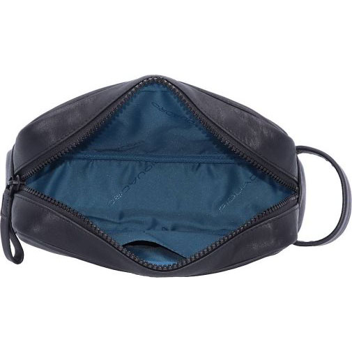 Piquadro Harper Kulturbeutel Leder 23 cm