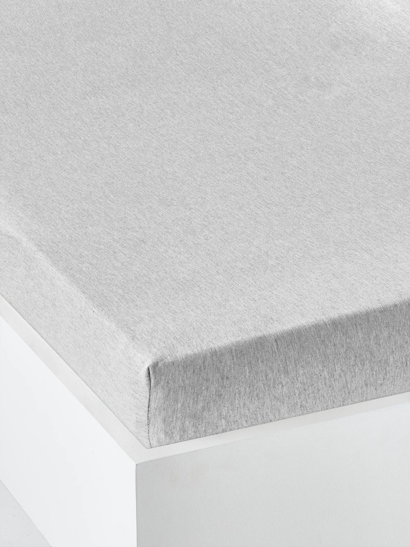 Drap-housse bébé PETIT MOUTON gris chiné