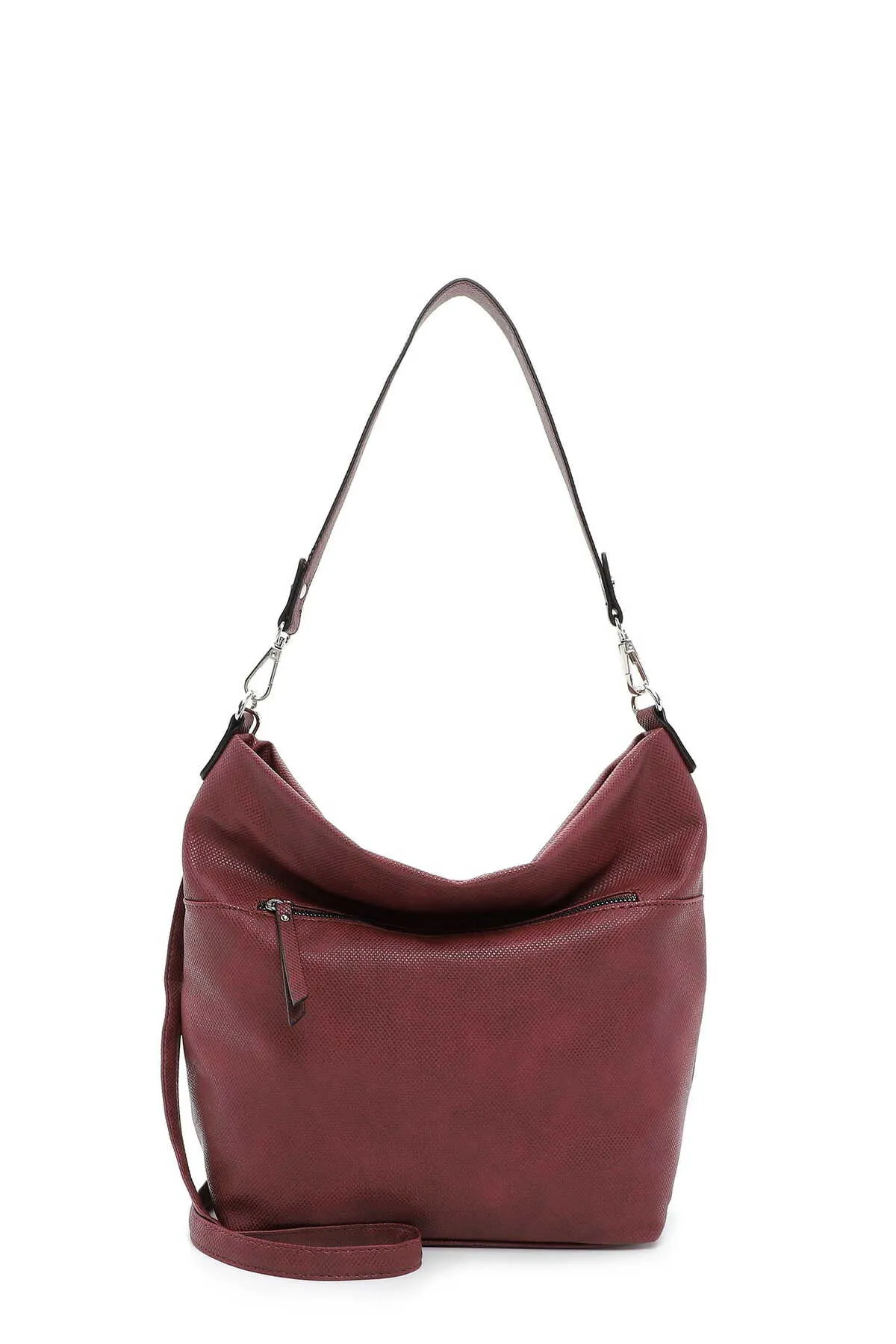 Emily & Noah  Handtasche - Rot - Unifarben