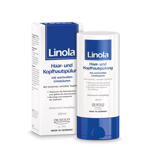 LINOLA Haar- und Kopfhautspülung  200 ml  Haarspülung