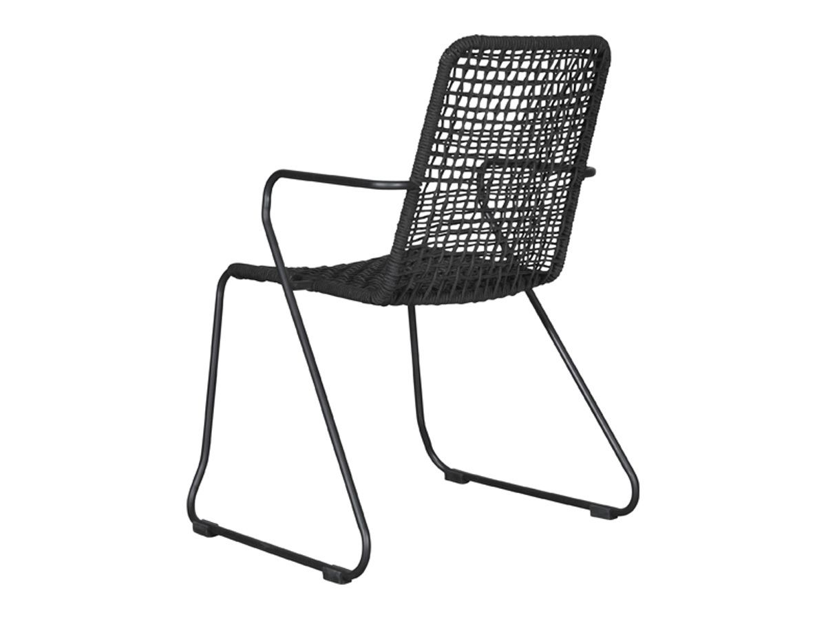 Outdoor Feelings Silva Black Diningstuhl