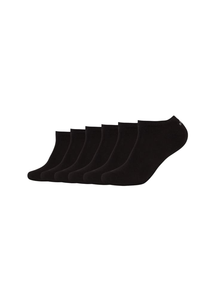 S. Oliver Sneakersocken 6er Pack originals in Schwarz günstig kaufen