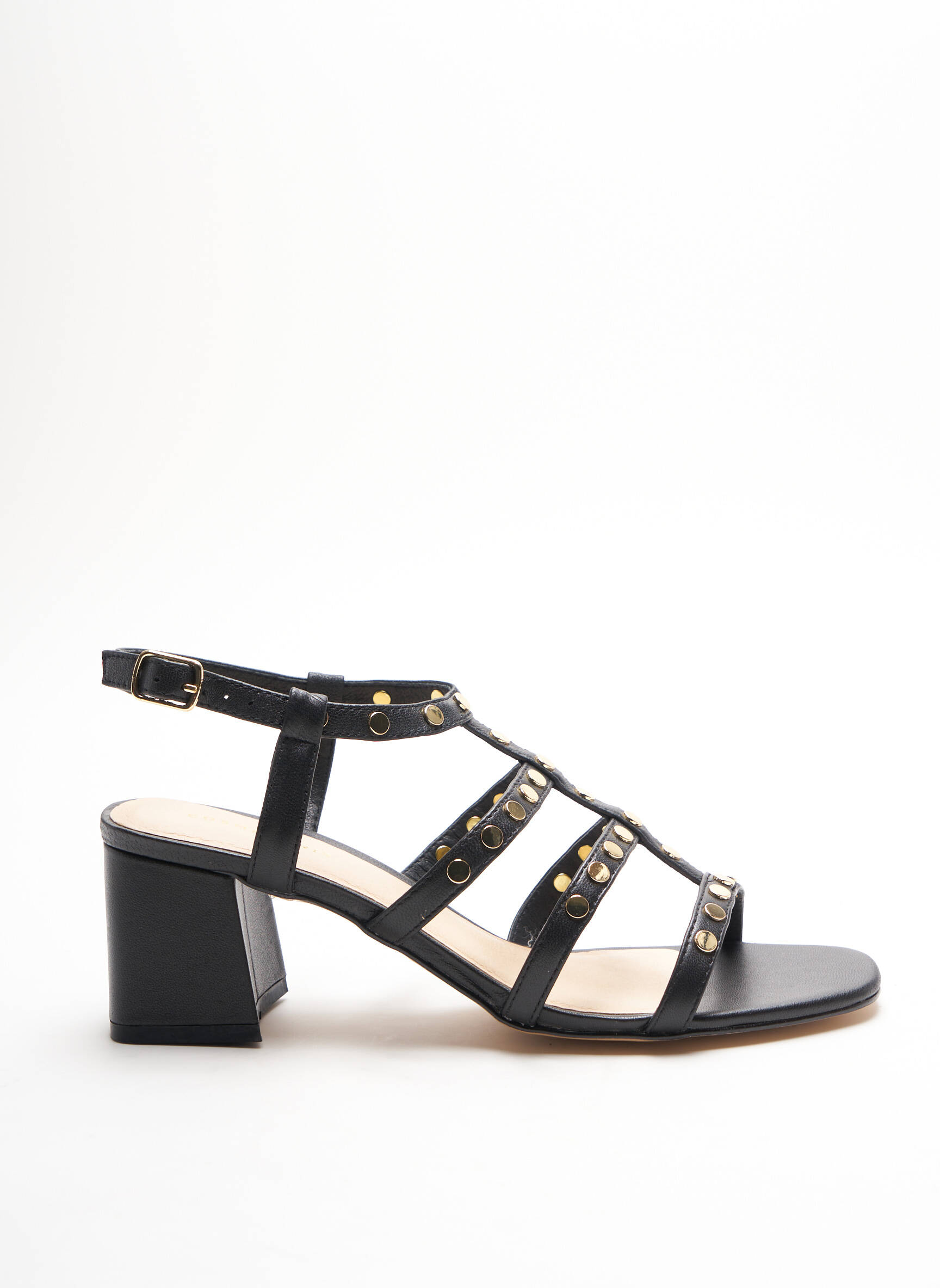 Cosmoparis Sandales Nu Pieds Femme couleur noir