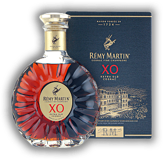 Remy Martin XO Remy Martin XO Einzigartig samtig mit einer Explosion der Aromen. Der perfekte Genuss. 0,7	 Liter - Vol 40%