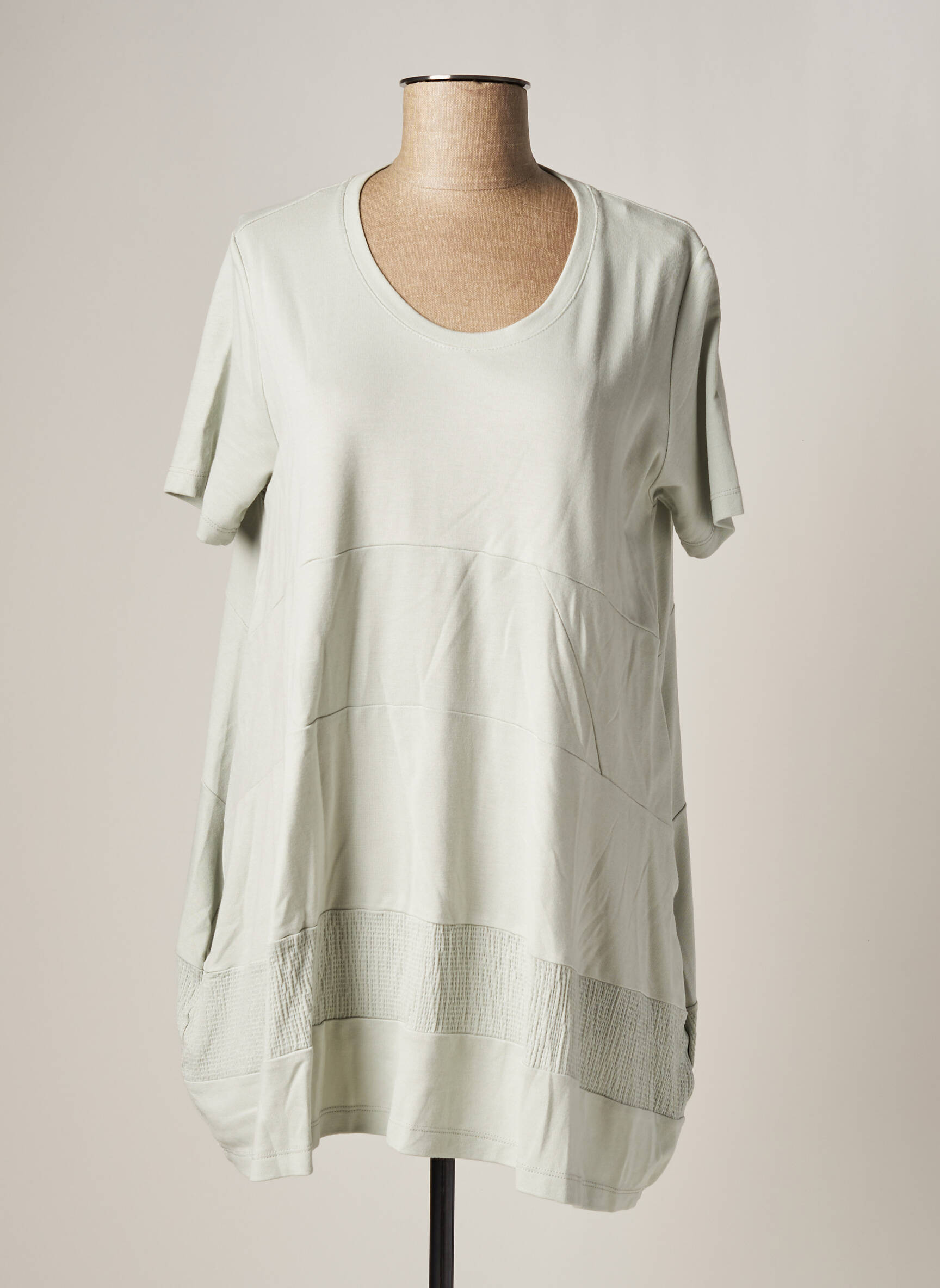 Gershon Bram Tuniquemanchecourte Femme couleur vert