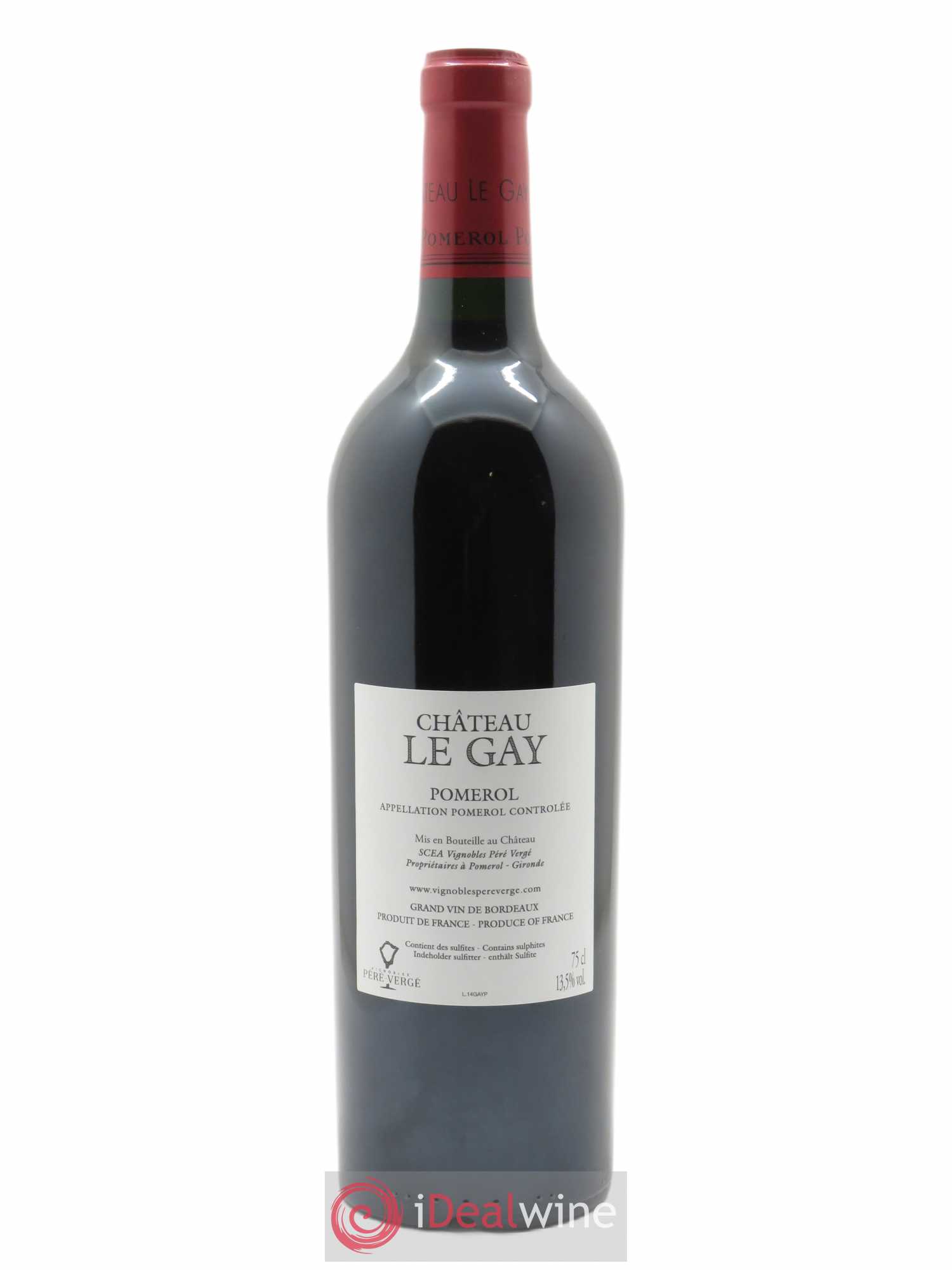 Château Le Gay (CBO à partir de 12 bts) 2014 - Lot de 1 Bouteille