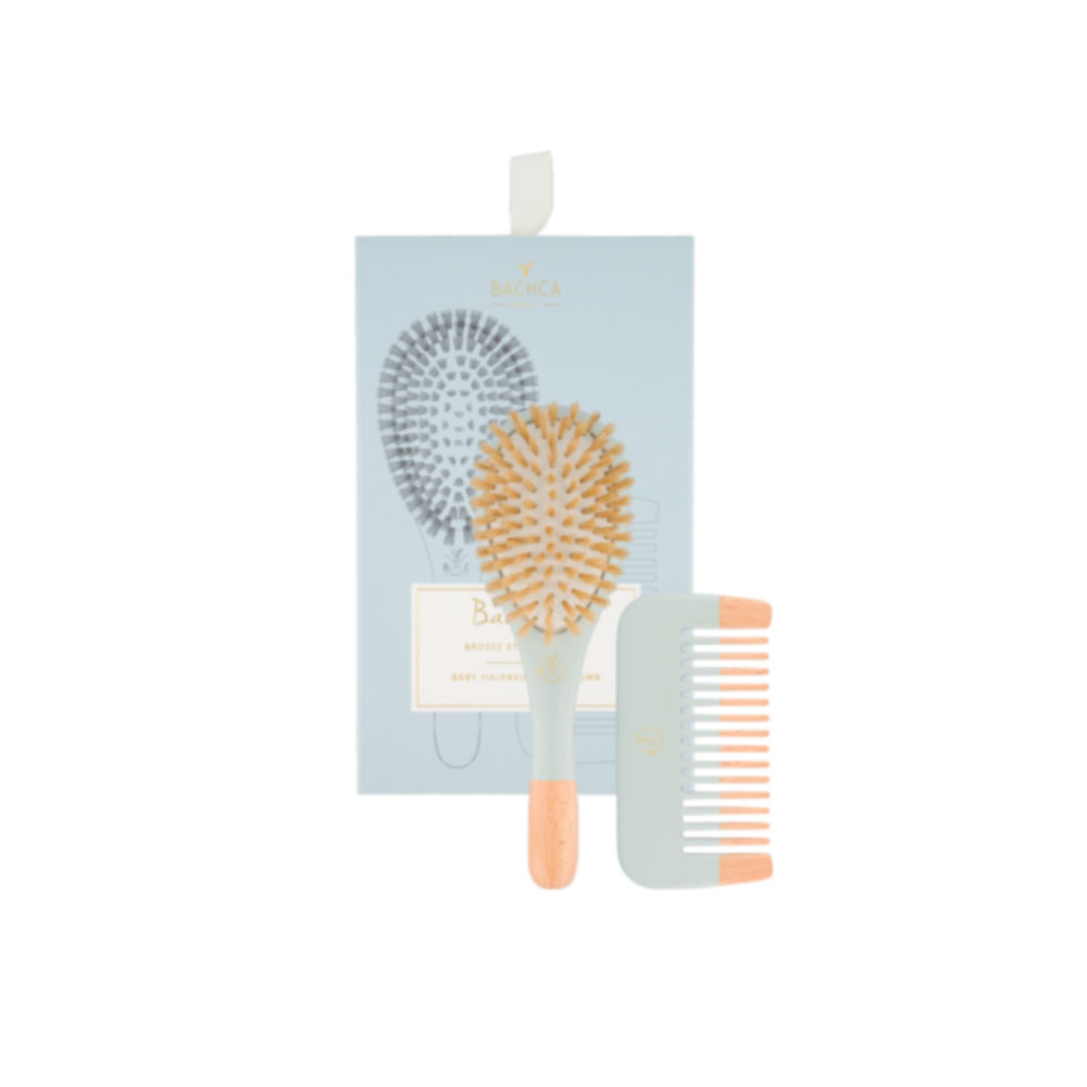 Bachca Baby Kit Blue Coffret coiffure bébé