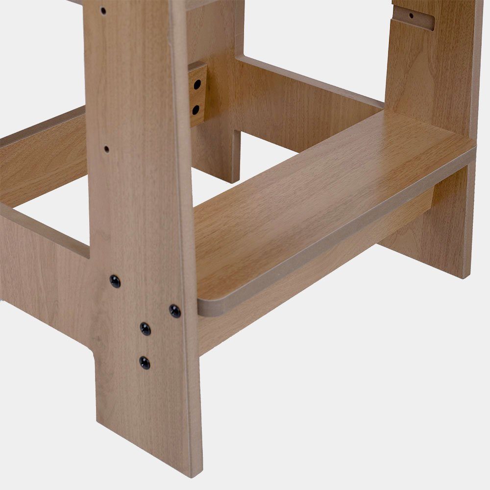 etc-shop Haltegriff, Lernturm Stehhilfe Kindertritt höhenverstellbar stabil Holz