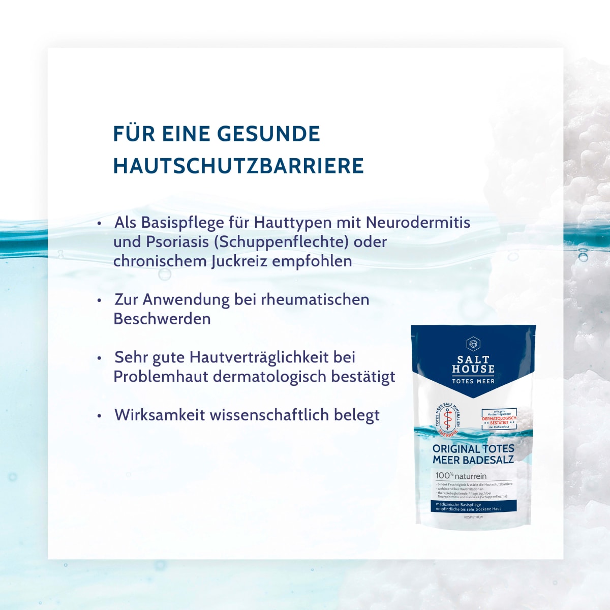 Badesalz Totes Meer, 500 g