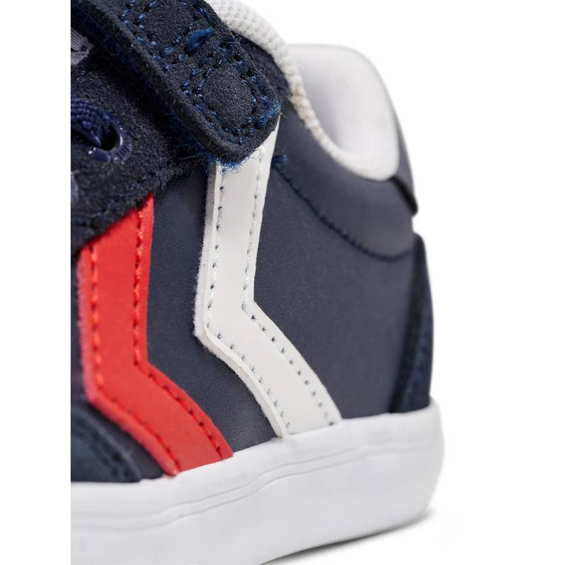 hummel SLIMMER STADIL LEATHER LOW JR Sneaker Kinder