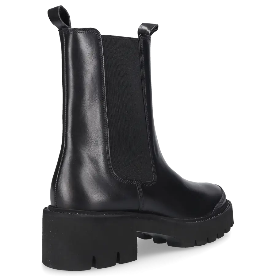 305 SOBE - Chelsea Boots GLORIA Kalbsleder - schwarz