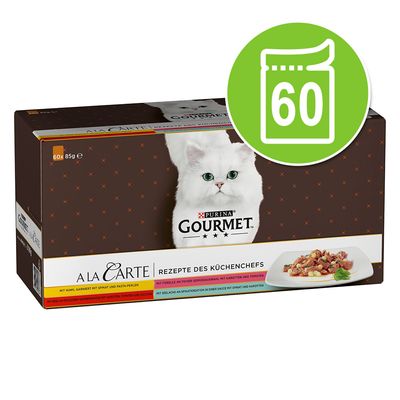 Megapack Purina GOURMET A la Carte 60 x 85 g
