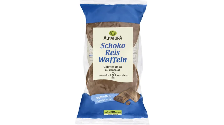Alnatura Bio Vollmilch Schoko Reiswaffeln 100 g
