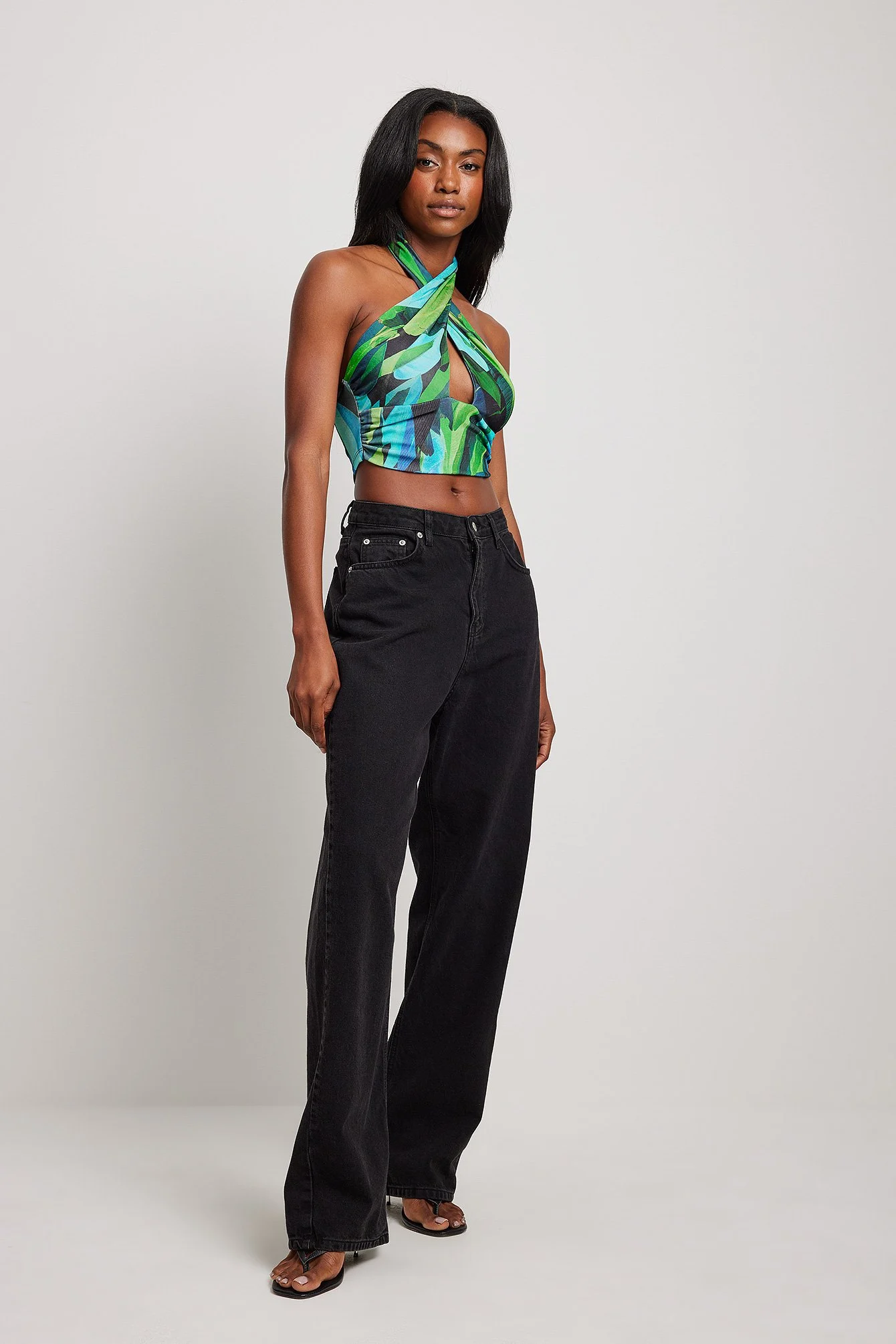 Recyceltes Neckholder-Top