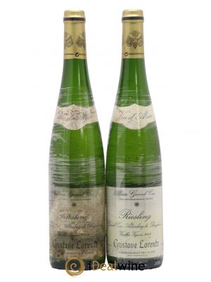 Alsace Riesling Grand Cru Altenberg De Bergheim Vieilles Vignes Lorentz 2015 - Lot de 2 Bouteilles