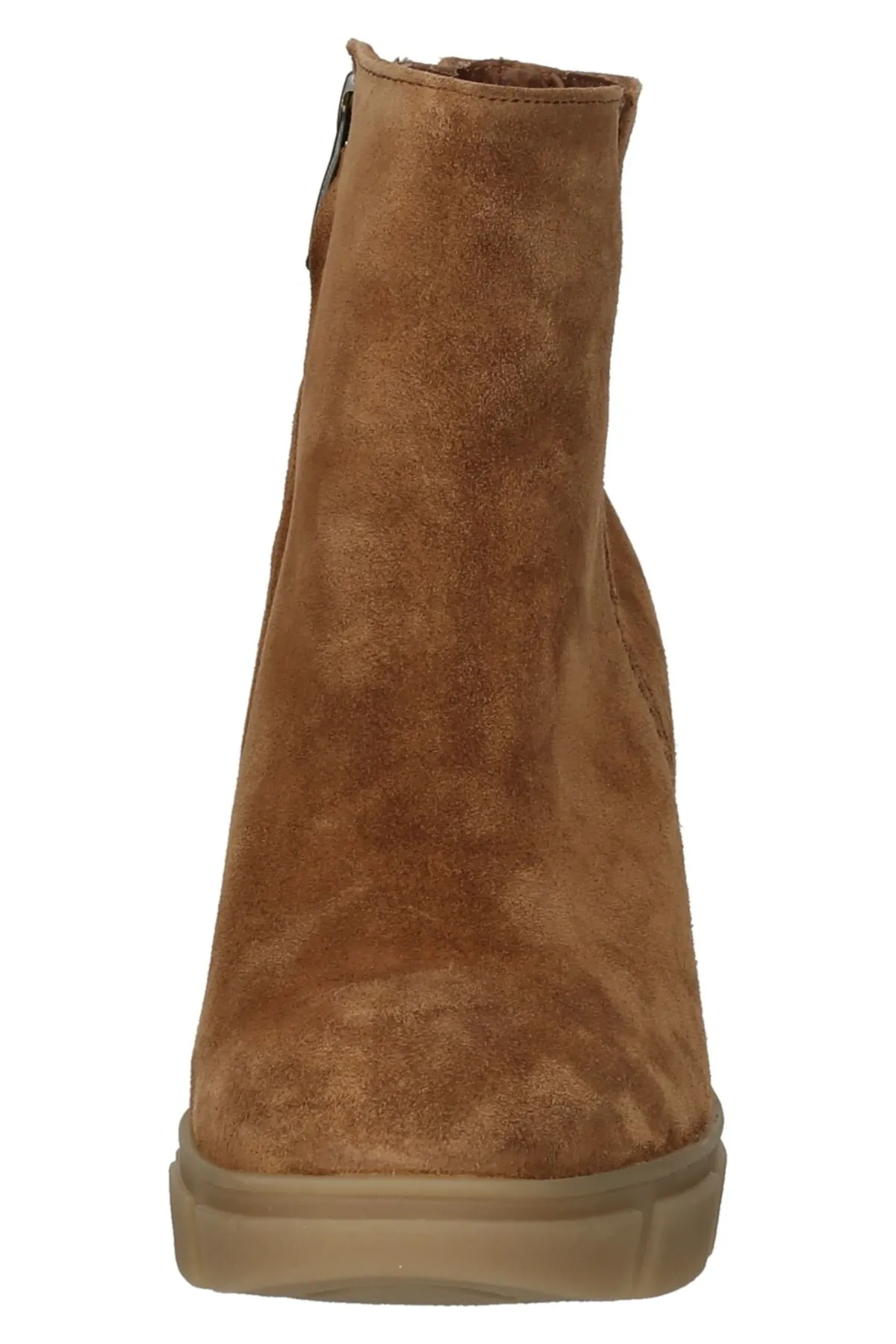 Paul Green  Stiefelette - Braun - Blockabsatz