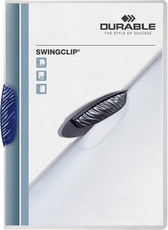 DURABLE Klemmmappe Swingclip DIN A4 Blau