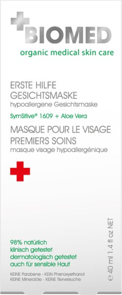 Biomed Erste Hilfe First Aid Face Mask Gesichtsmaske