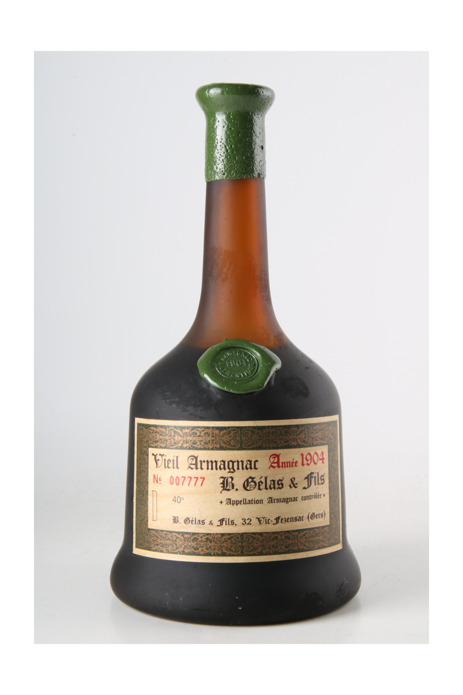 Gelas Et Fils Armagnac 1904, Armagnac
