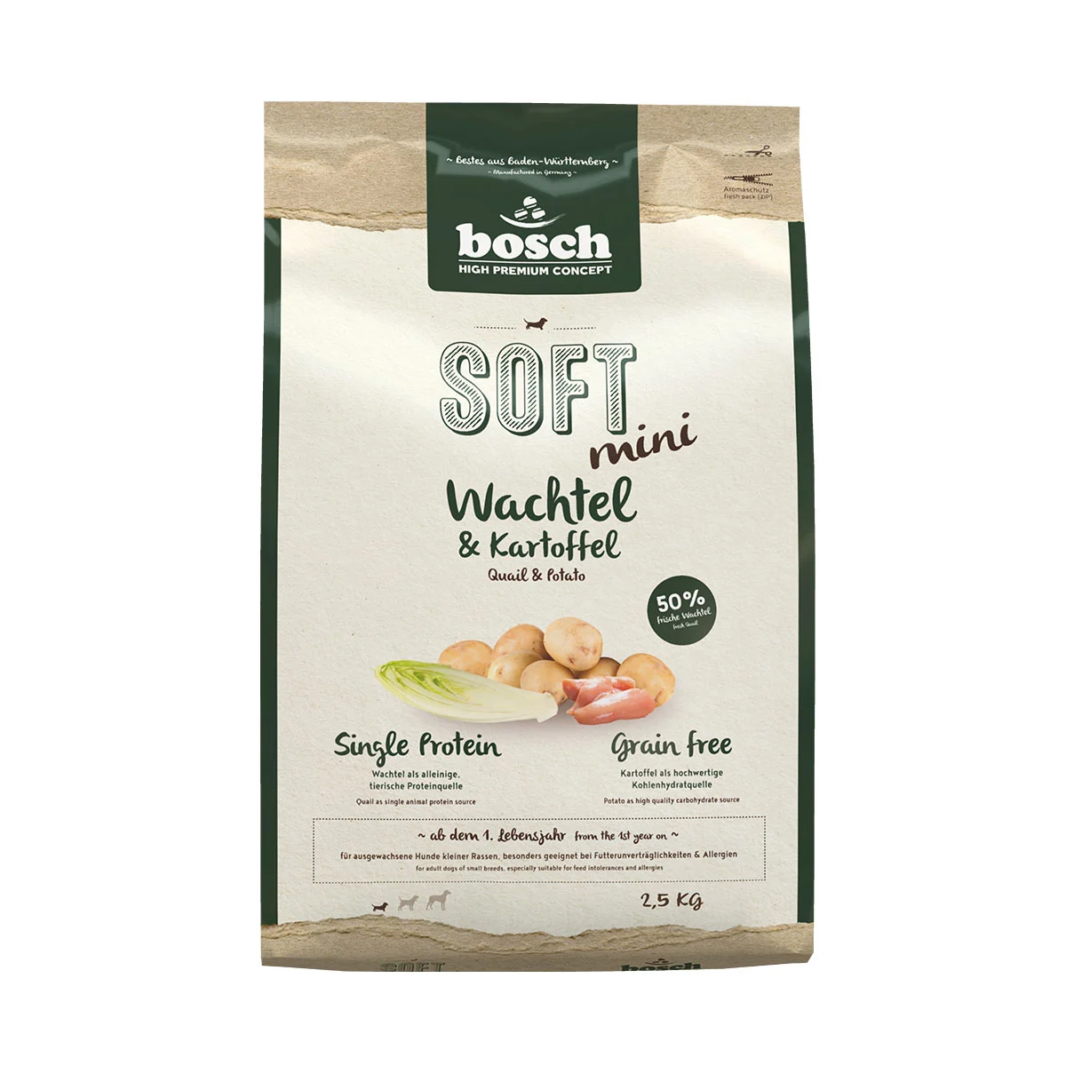 Bosch SOFT Mini Wachtel und Kartoffel günstig kaufen bei ZooRoyal