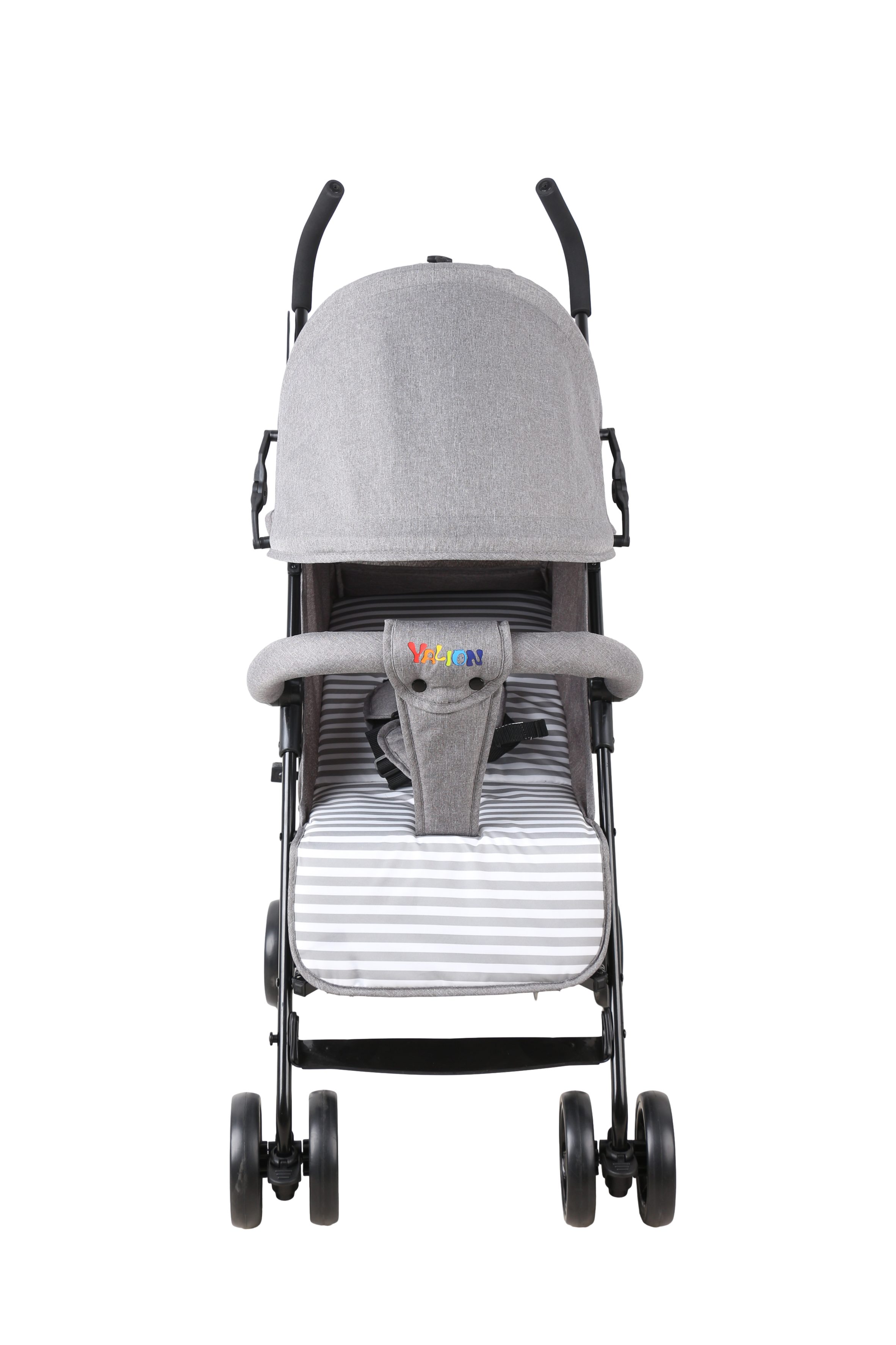Yalion Kinder-Buggy Kinderwagen Buggy Reisebuggy Klein Zusammenklappbar bis 15kg, Grey