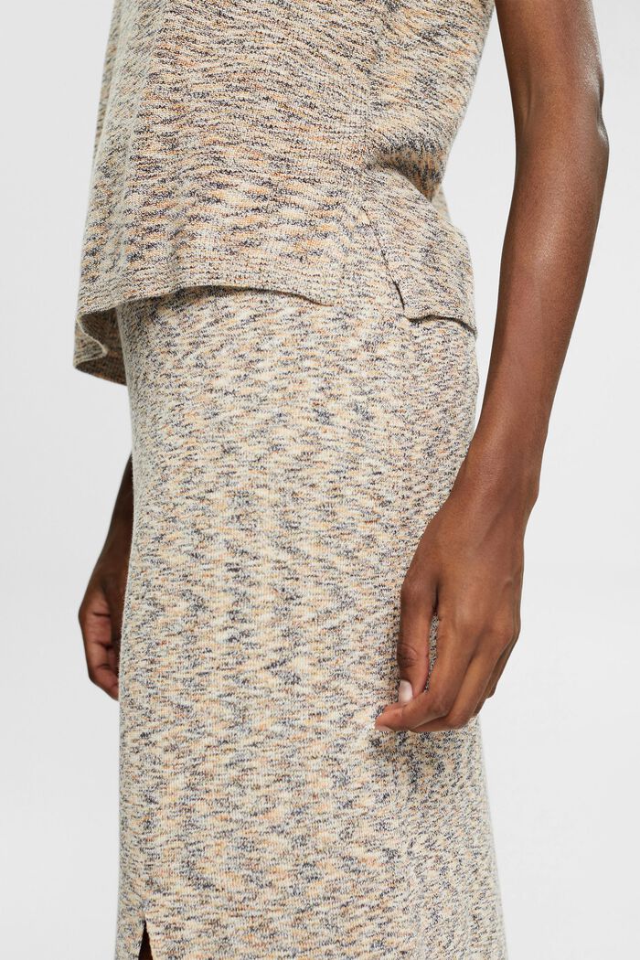 Pullunder im Melange-Look