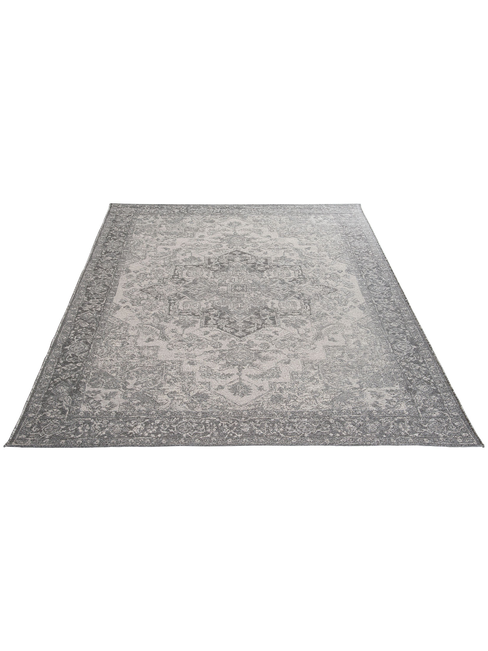 Inverness Vintage-Teppich, Silber