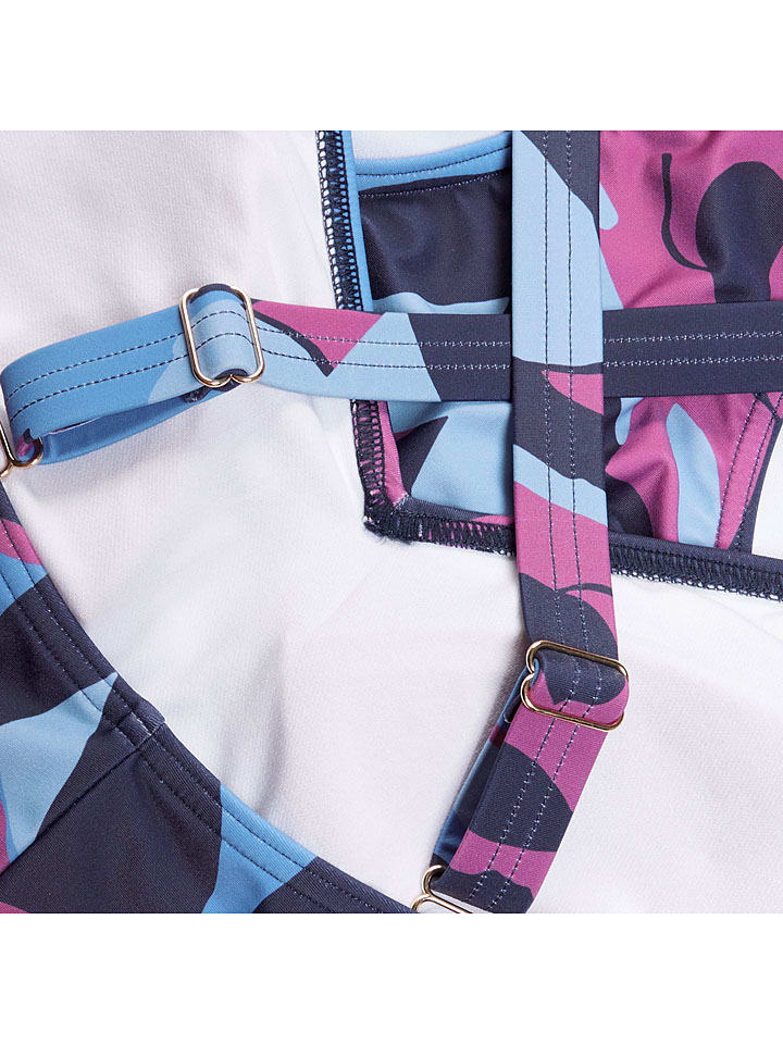 Speedo Badeanzug in Lila/ Blau günstig kaufen