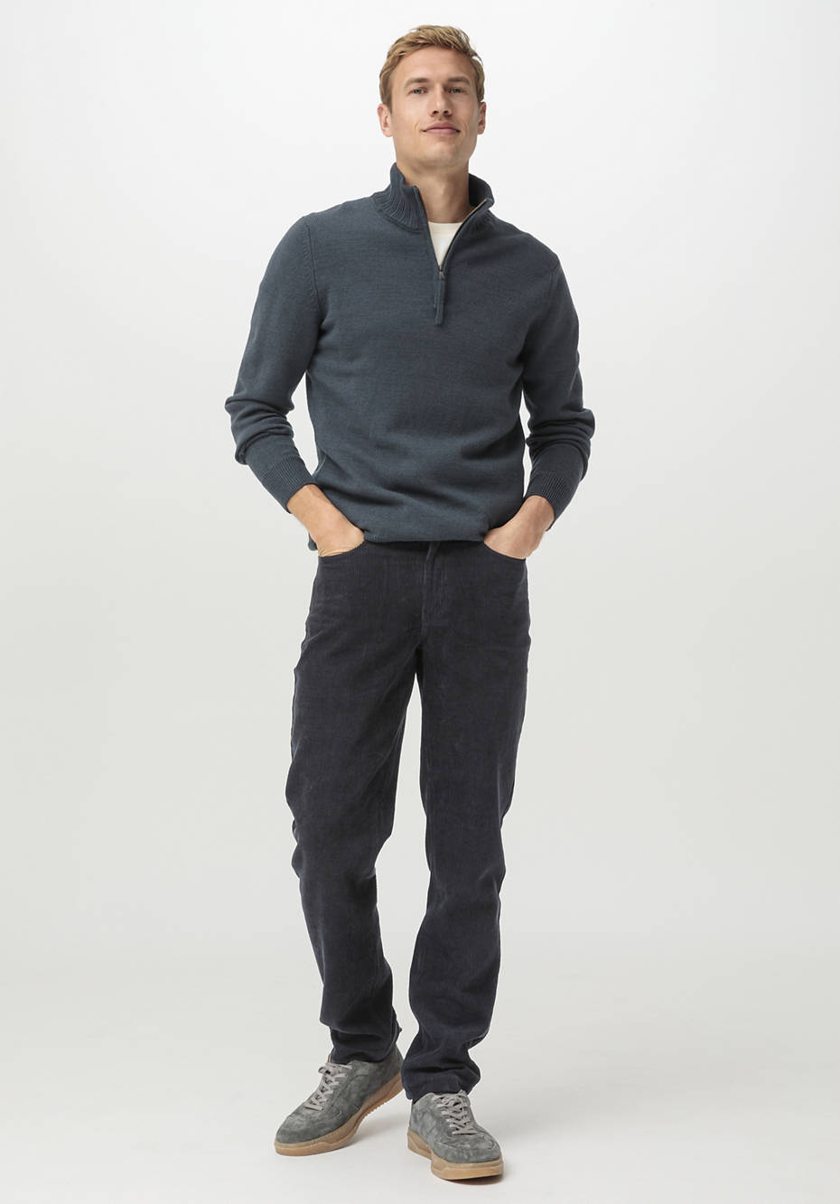 Cordhose Jan Regular Fit aus reiner Bio-Baumwolle