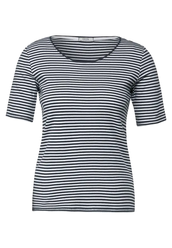 CECIL T-Shirt mit Streifenmuster