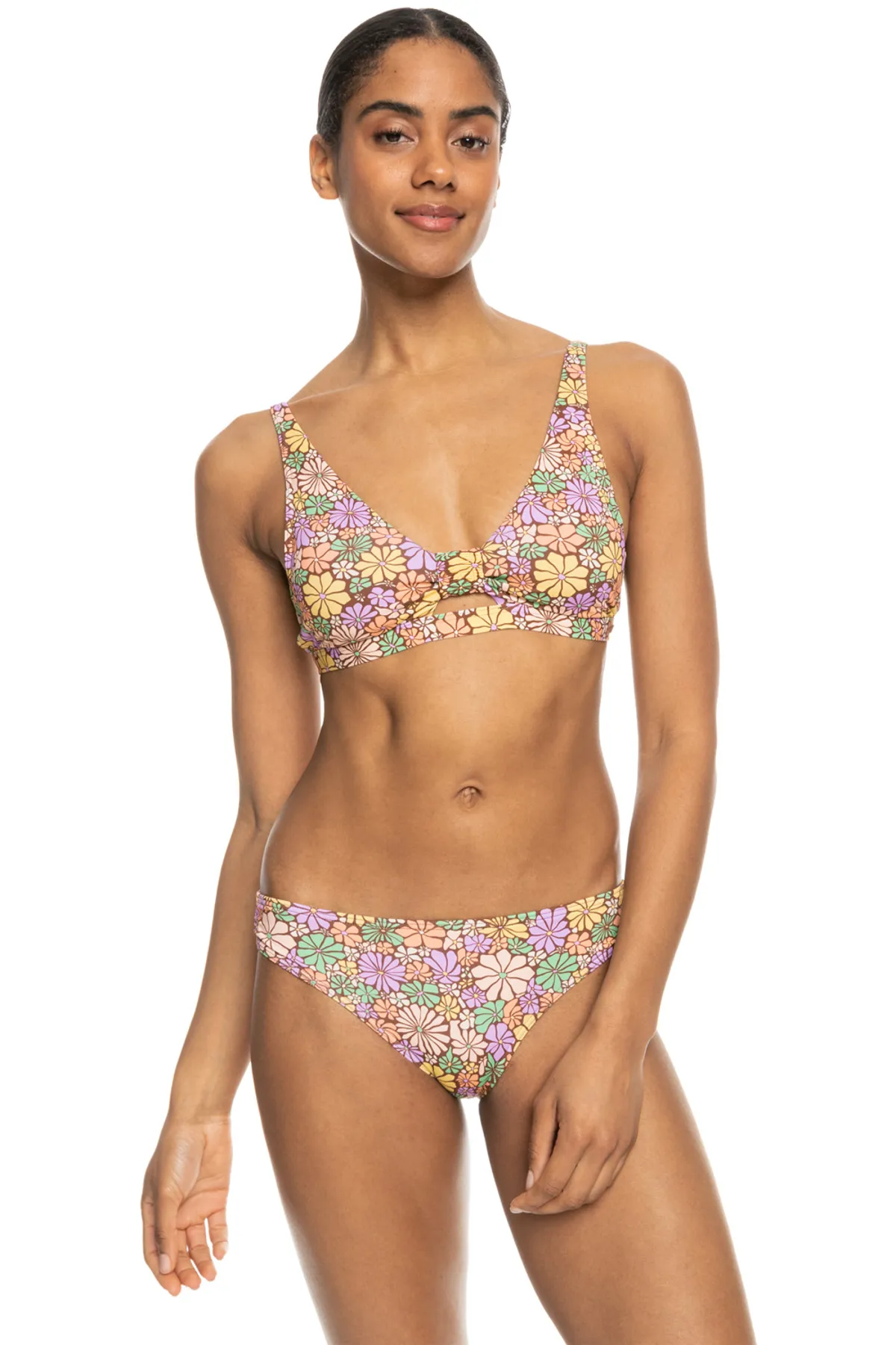 Roxy  Unteres-Oberes Set ERJX203546-CQR7 ROOT BEER ALL ABOUT LINKS MINI