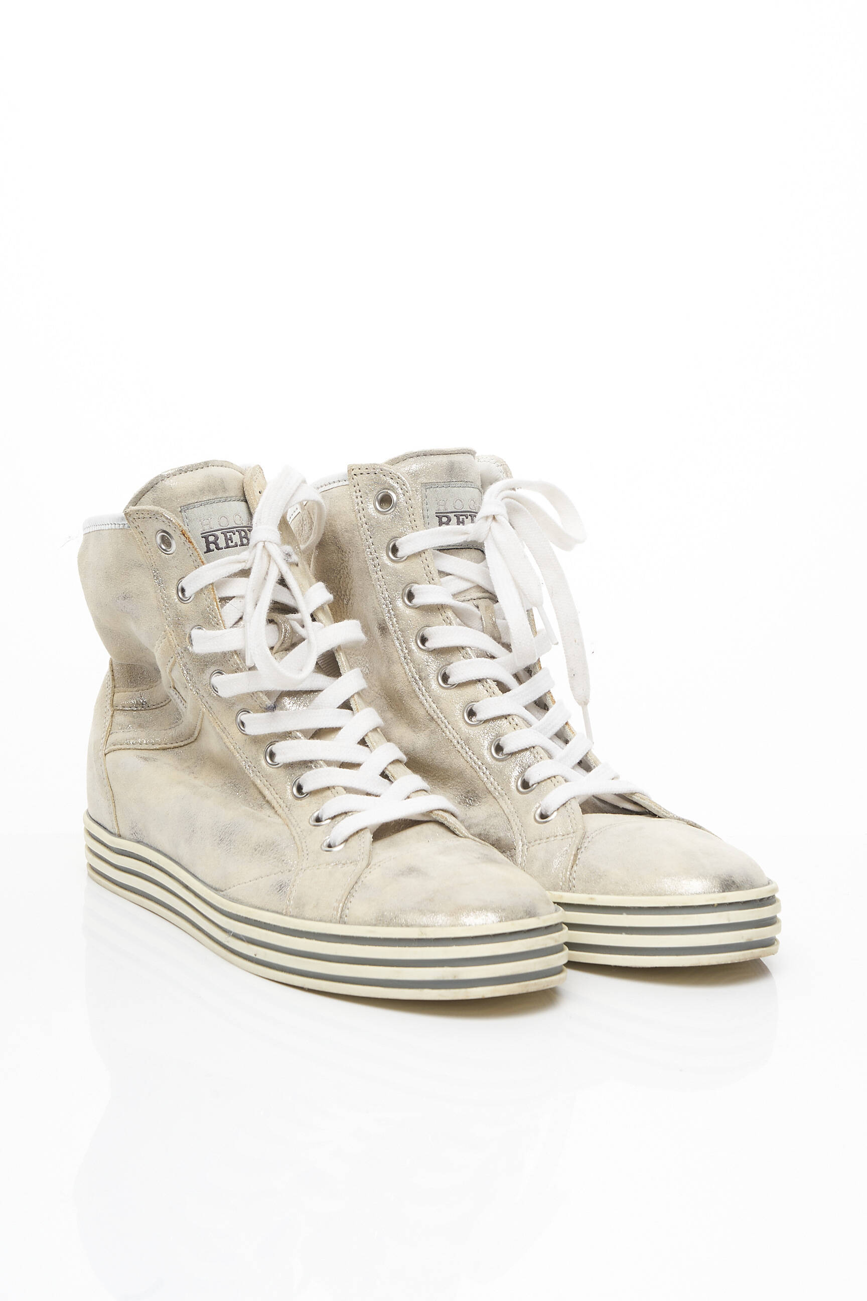 Hogan Baskets Femme couleur gris