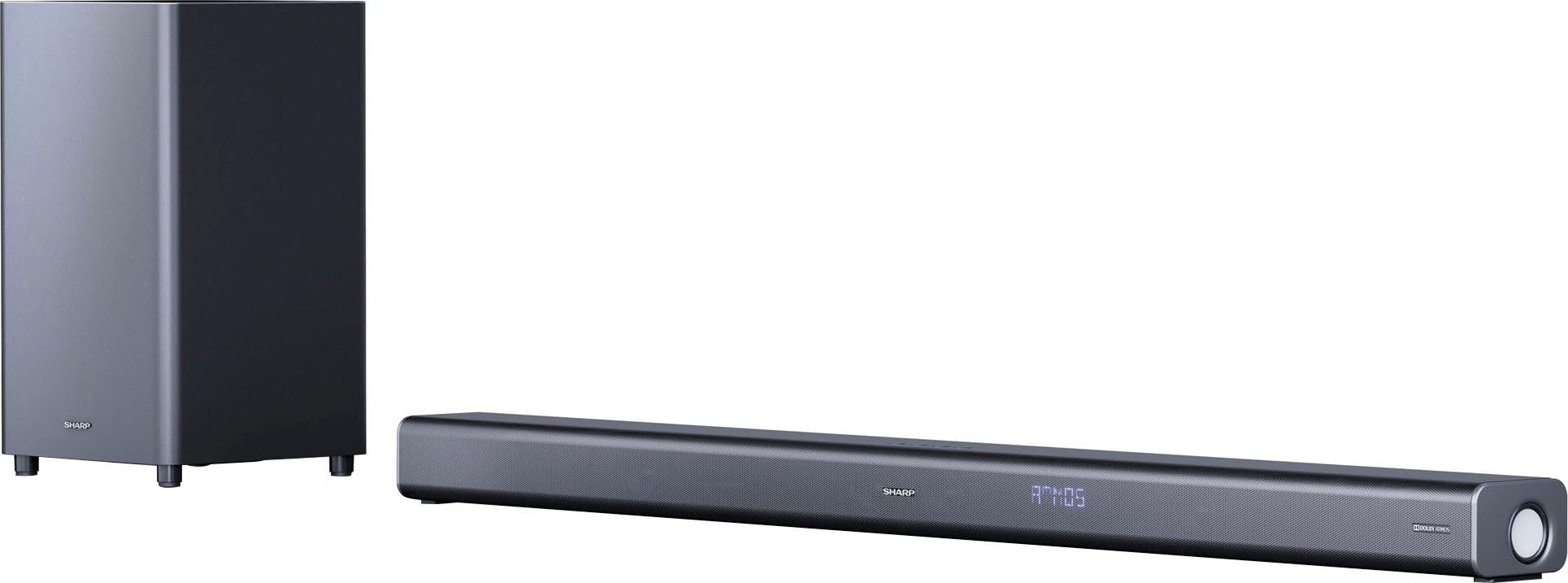 Sharp HT-SBW800 5.1.2 Soundbar (Bluetooth, 760 W, mit Dolby Atmos und Drahtlos-Subwoofer)
