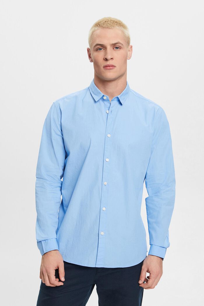 Nachhaltiges Baumwollhemd Slim Fit