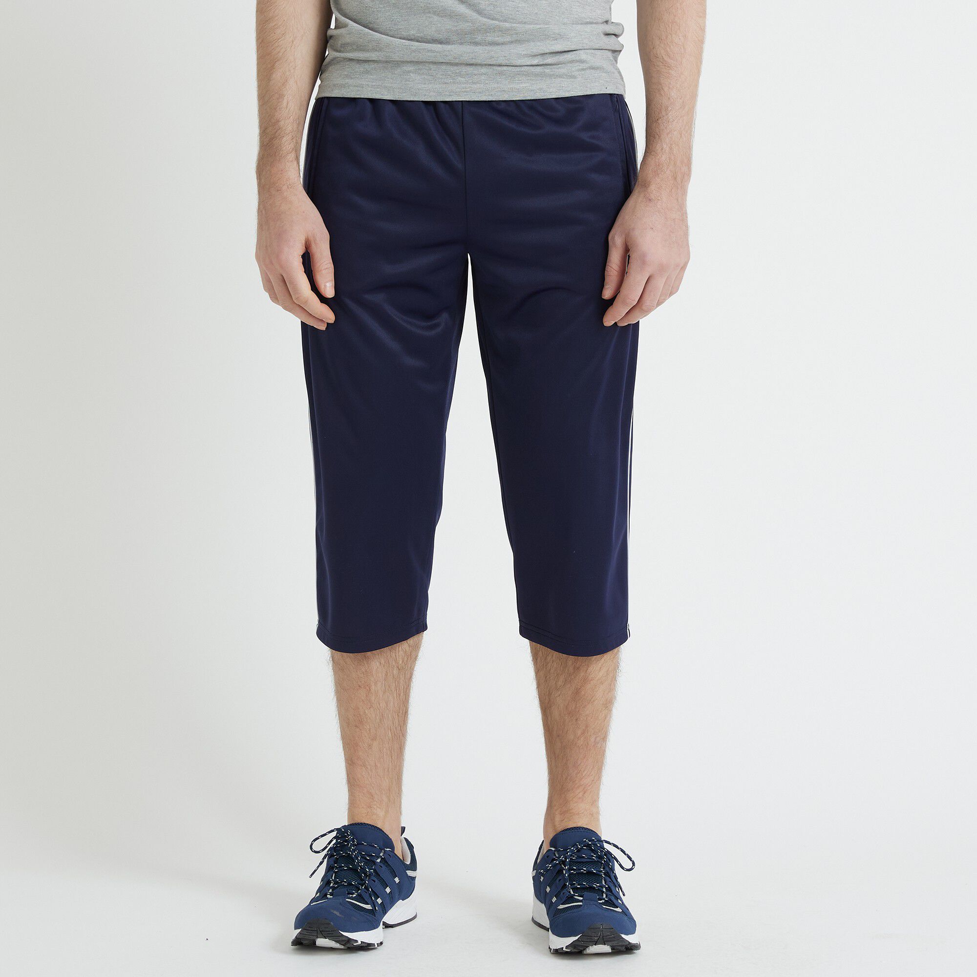 Pantacourt sport microfibre intérieur gratté