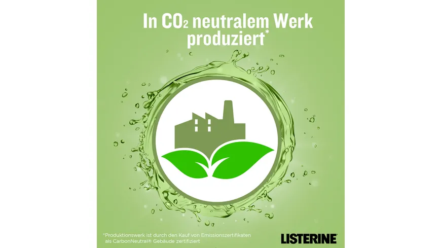 Listerine Mundspülung Naturals Zahnfleischschutz 500 ml