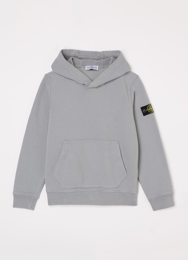 „Stone Island 61620“ logotipo džemperis su gobtuvu