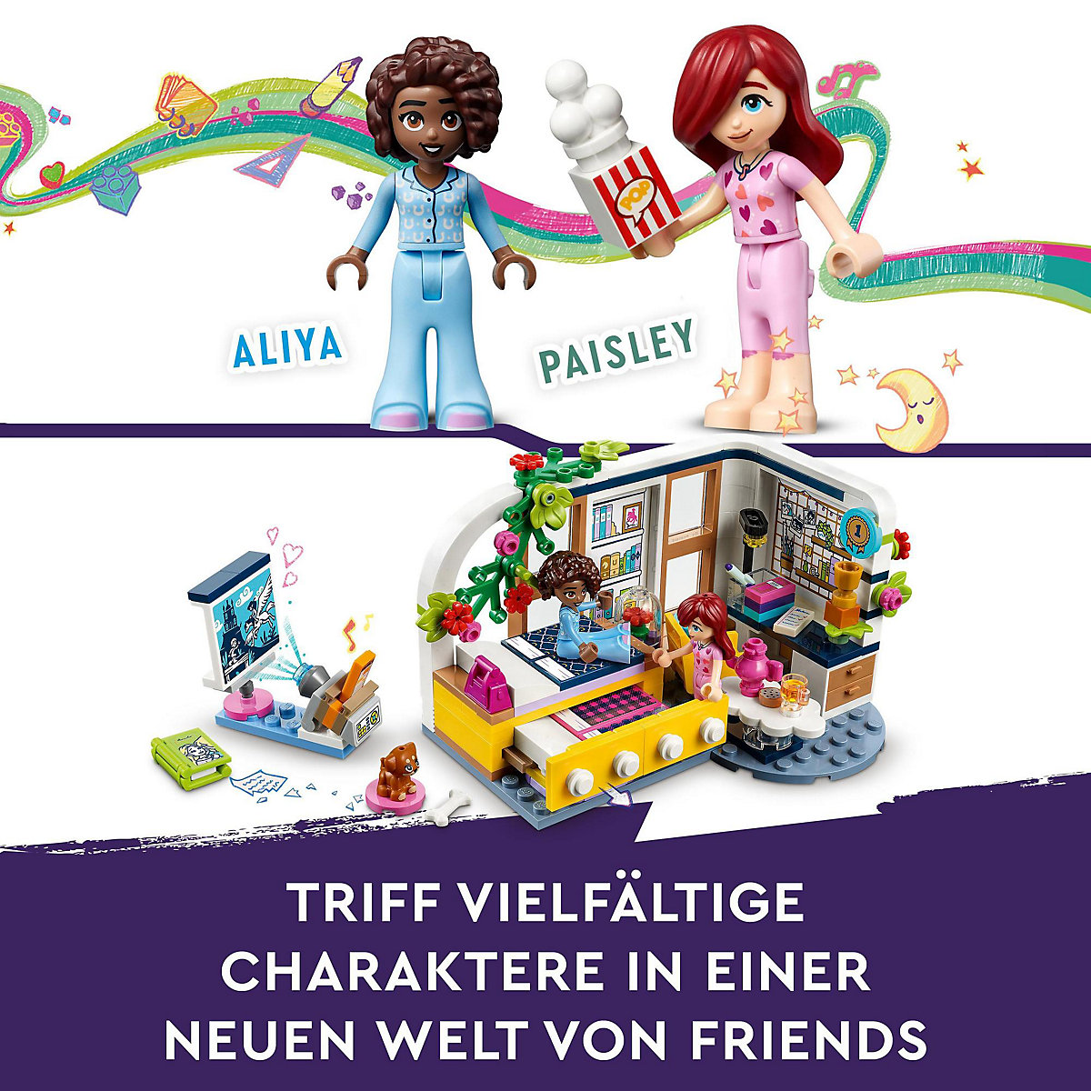 LEGO® Friends 41740 Aliyas Zimmer