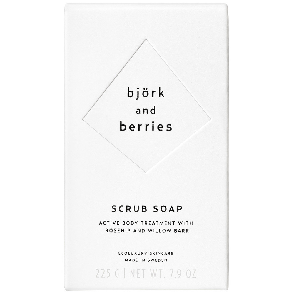 Björk & Berries Scrub Soap savon