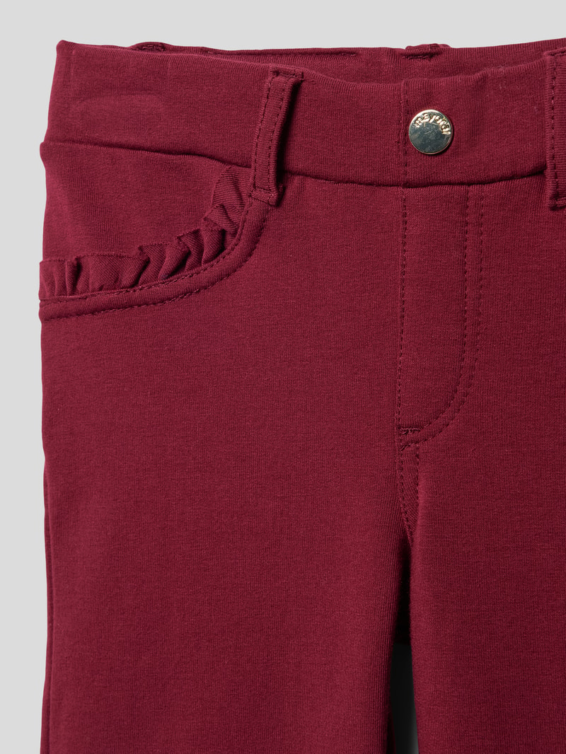 Hose mit Rüschen in pink