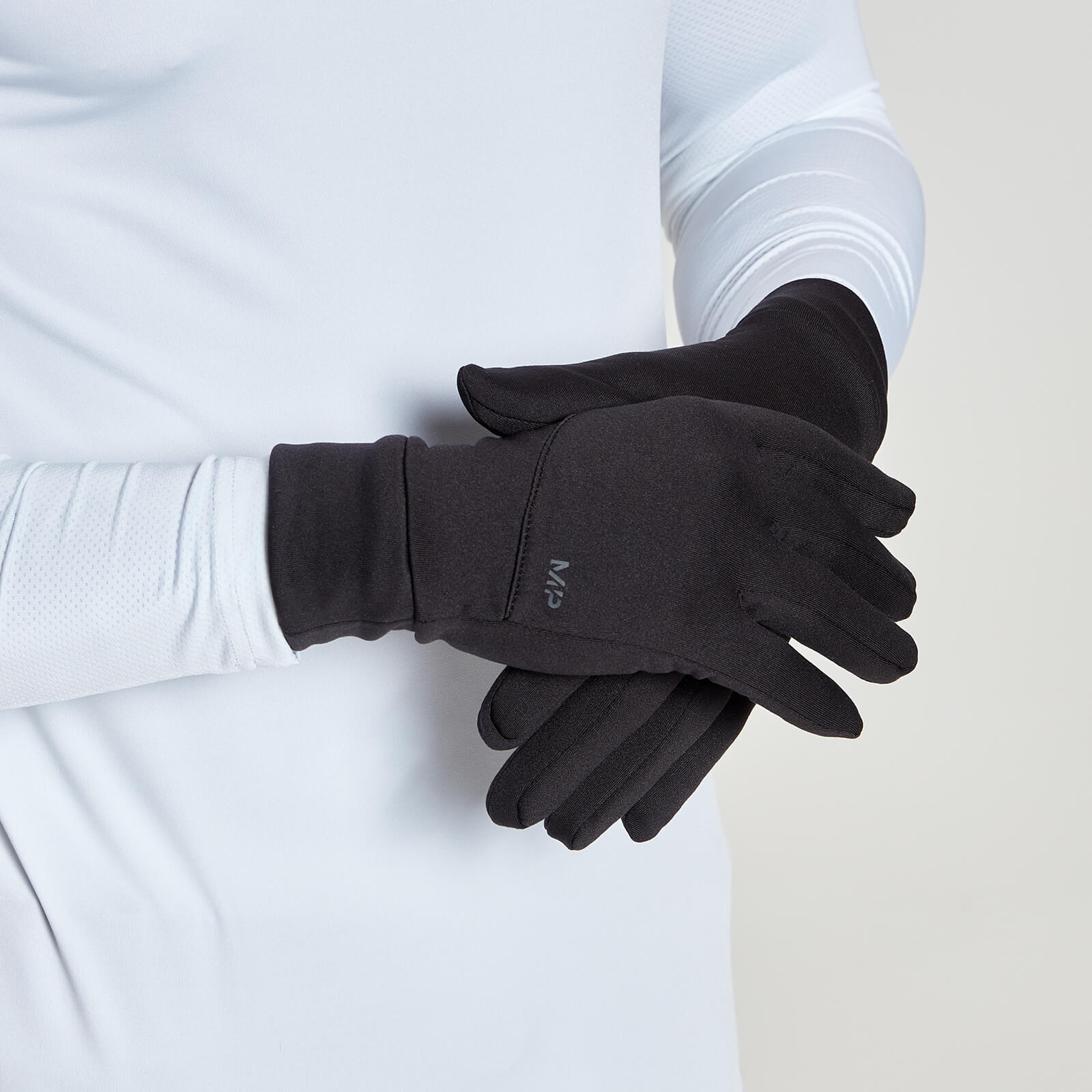 Gants de course réfléchissants MP – Noir