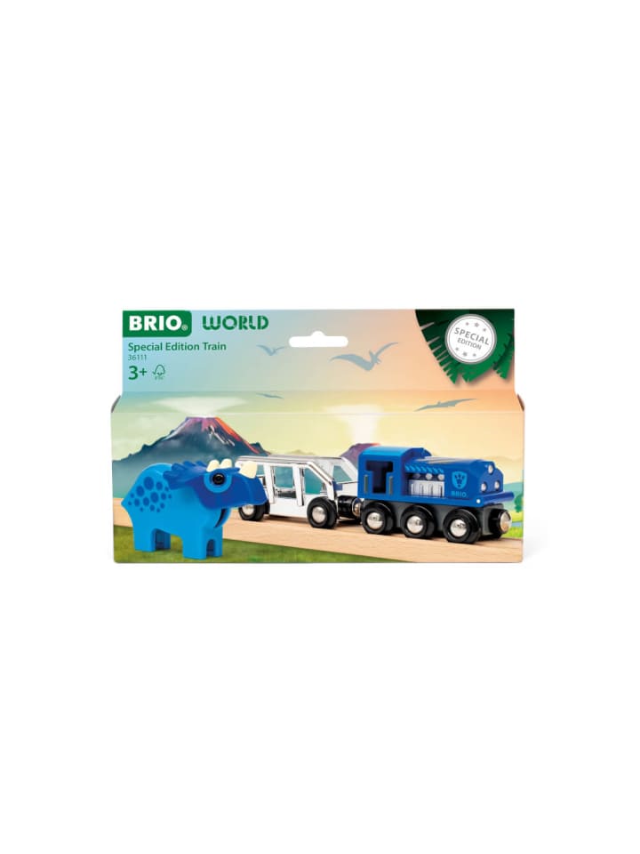 Brio Holzeisenbahn World Sondereditionszug 2025, mit Triceratops-Figur, ab 3 Jahre günstig kaufen onesize