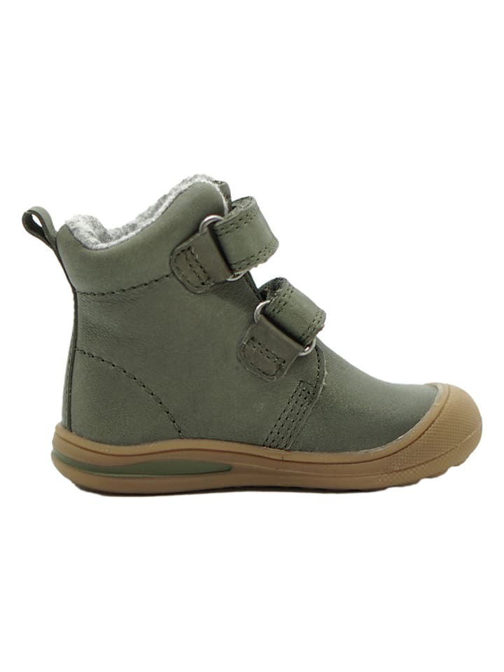 lamino Leder-Boots in Grün günstig kaufen
