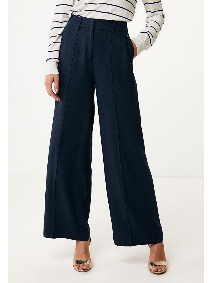 Mexx Marlenehose in Dunkelblau günstig kaufen