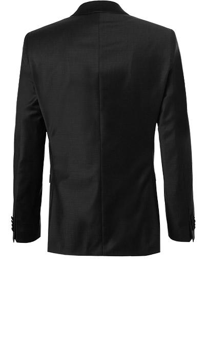 KARL LAGERFELD, Smoking, Schurwoll-Stretch, schwarz