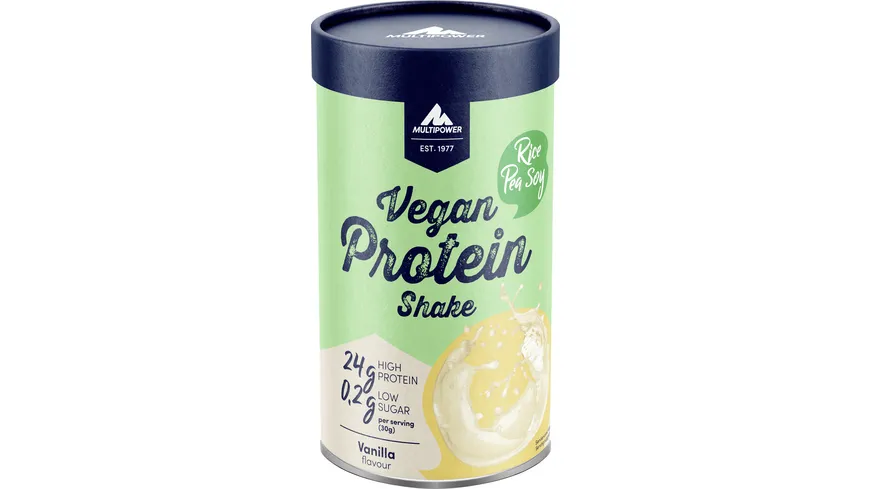 Multipower Vegan Protein Shake Vanille 420 g