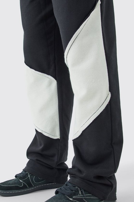 Tall lockere Jogginghose mit rohem Saum