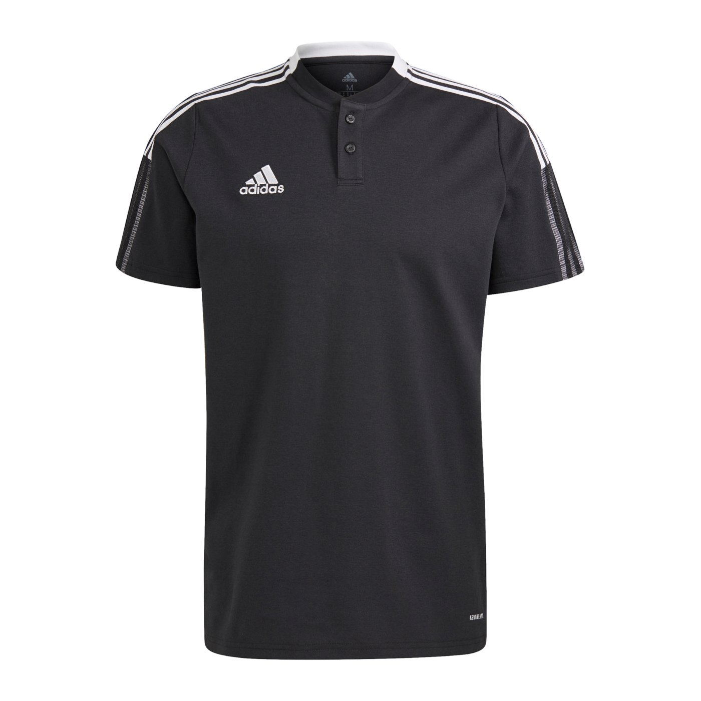 adidas Tiro 21 Poloshirt Schwarz