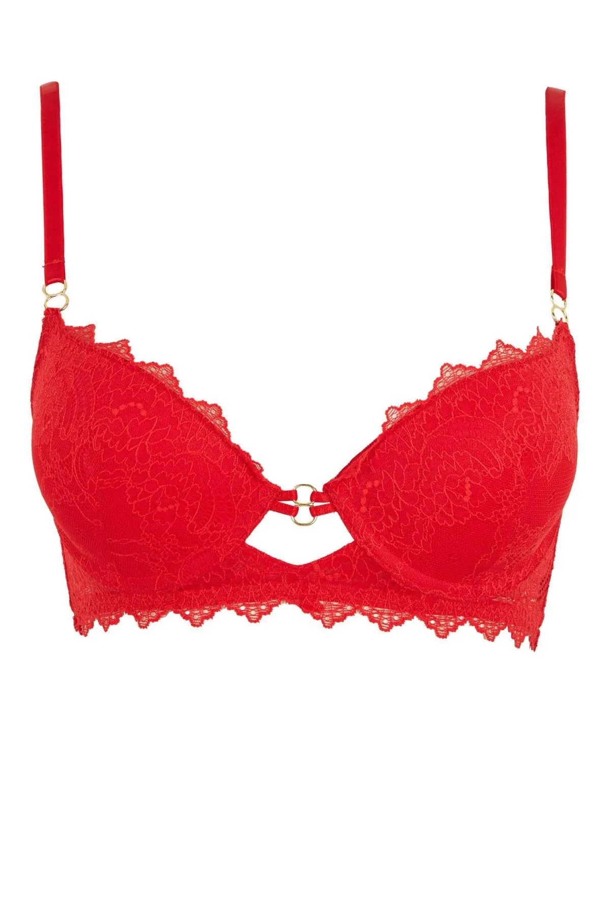 DeFacto  Fall In Love Gepolsterter Push-Up-BH aus Spitze B0180ax23wn